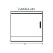 Southbend H436D-3G 36" Gas Range w/ Full Griddle & Standard Oven, Natural Gas