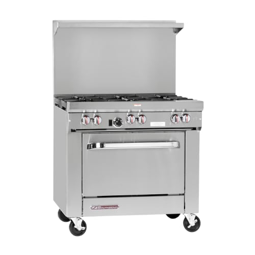 Southbend S36D 36" 6 Burner Gas Range w/ Standard Oven, Natural Gas