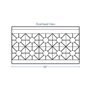 Southbend S60DD 60" 10 Burner Gas Range w/ (2) Standard Ovens, Natural Gas