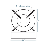 Southbend SPR-1J 1 Burner Stock Pot Range, Natural Gas