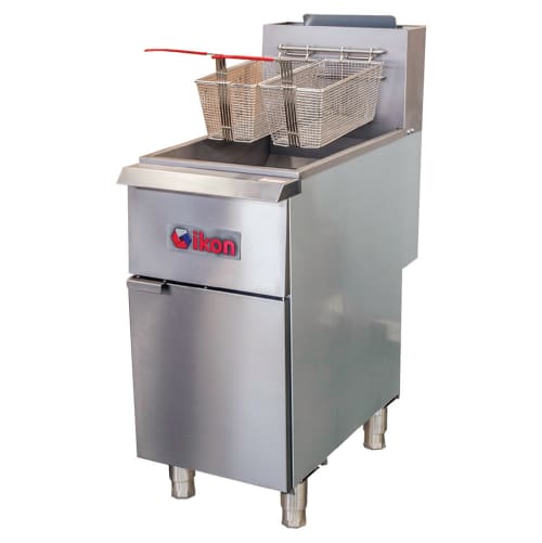 IKON IGF-40/50-NG Gas Fryer - (1) 55 lb Vat, Floor Model, Natural Gas