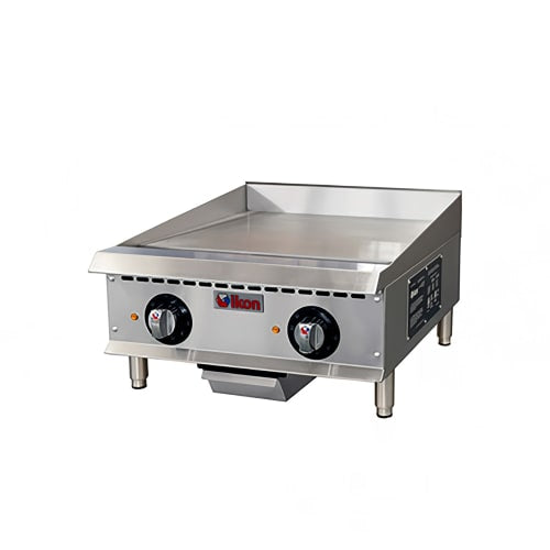 IKON ITG-24E 24" Electric Griddle w/ Thermostatic Controls - 1" Steel Plate, 208v/1ph