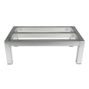 Update DNRK-1424 24" Stationary Dunnage Rack w/ 1800 lb Capacity, Aluminum