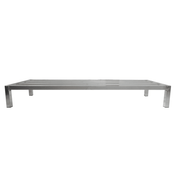 Update DNRK2060 60" Stationary Dunnage Rack w/ 1200 lb Capacity, Aluminum
