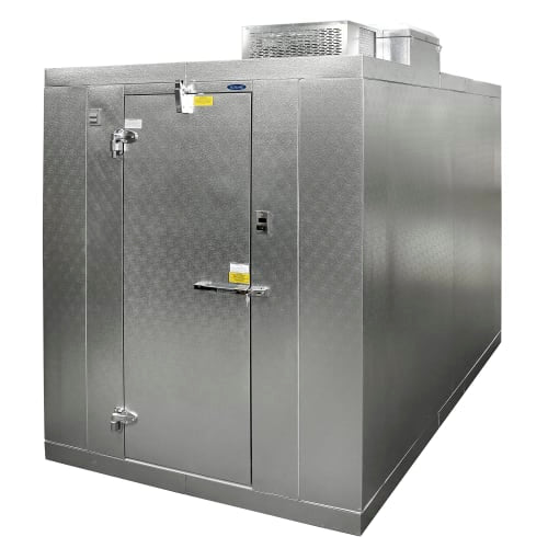 Norlake KLB7766-C 6' x 6' Indoor Walk-In Cooler w/ Top-Mounted Compressor - Floor