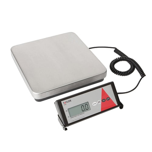 Taylor TE150 Receiving Scale w/ Removable Steel Tread Plate Platform, 150 lb