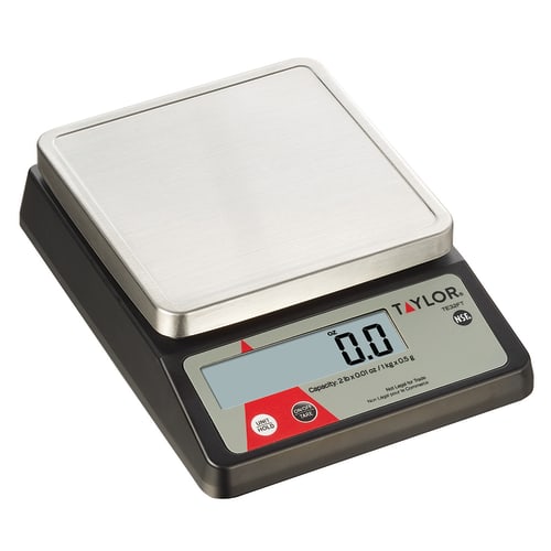 Taylor TE32FT Digital Scale, Compact, 2 lb x 1/10 oz, NSF