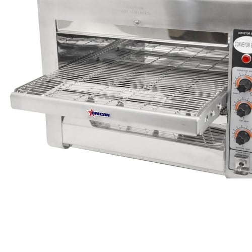 Omcan 41" Electric Countertop Conveyor Pizza Oven - 240v/1ph (11387)