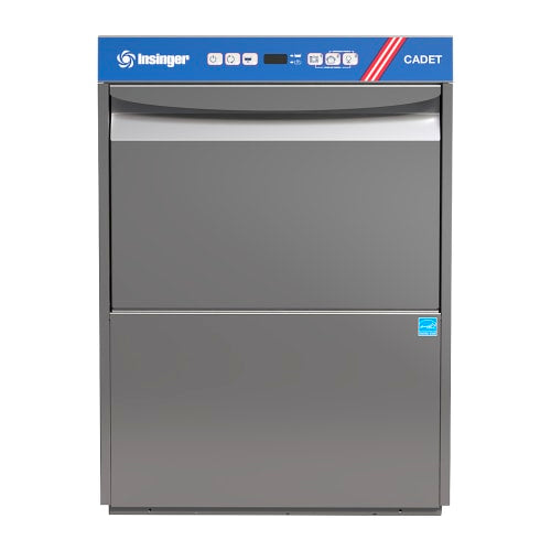 Insinger CADET High Temp Rack Undercounter Dishwasher w/ 30 Racks/hr Capacity, Built-in Booster, 208v/1ph