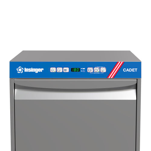 Insinger CADET High Temp Rack Undercounter Dishwasher w/ 30 Racks/hr Capacity, Built-in Booster, 208v/1ph