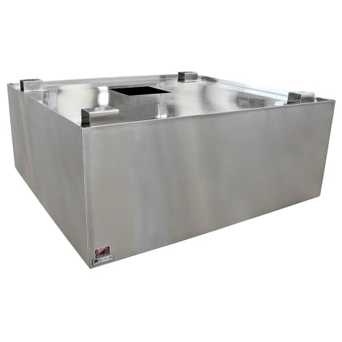 John Boos C2H-42-2 42" Condensate Hood w/ Full Gutter, Stainless
