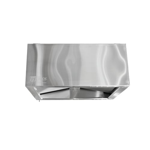 John Boos C2HB-42-2 42" Ventless Condensate Hood w/ Full Gutter, Stainless
