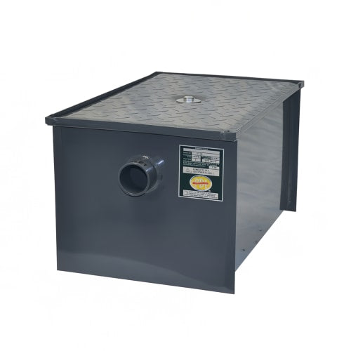 John Boos GT-20 Grease Interceptor w/ 10 lb GPM Capacity, Carbon Steel, Size #20