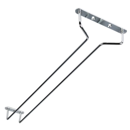 Thunder Group SLKGH016C 16" Wire Glass Hanger, Chrome Plated