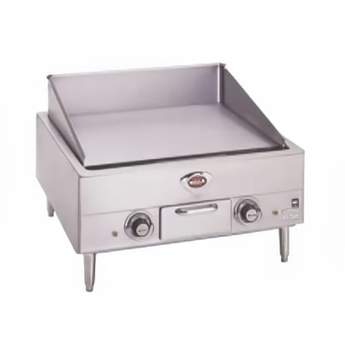 Wells G-13 25" Electric Griddle w/ Thermostatic Controls - 3/4" Steel Plate, 208-240v
