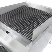 Wells HDCB-2430G-QS 24" Countertop Gas Charbroiler w/ Cast Iron Grates - 80,000 BTU, Convertible