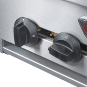 Wells HDCB-2430G-QS 24" Countertop Gas Charbroiler w/ Cast Iron Grates - 80,000 BTU, Convertible