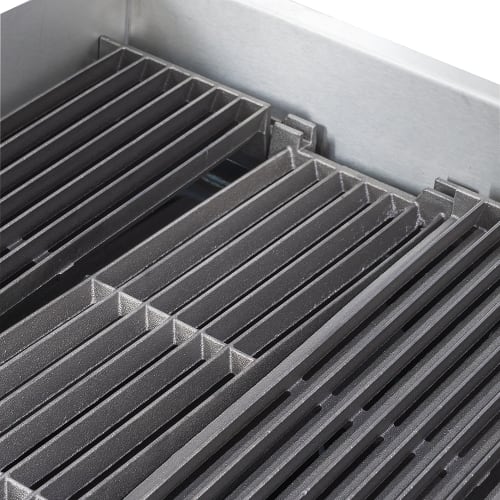 Wells HDCB-2430G-QS 24" Countertop Gas Charbroiler w/ Cast Iron Grates - 80,000 BTU, Convertible