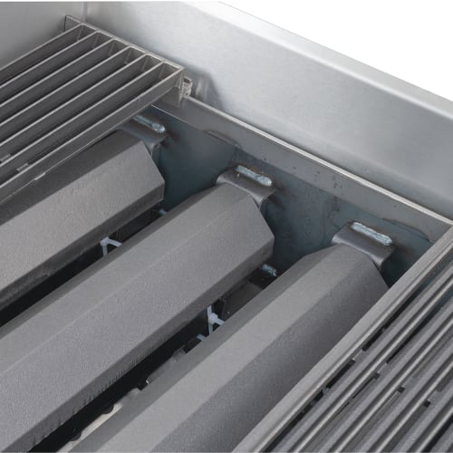 Wells HDCB-2430G-QS 24" Countertop Gas Charbroiler w/ Cast Iron Grates - 80,000 BTU, Convertible