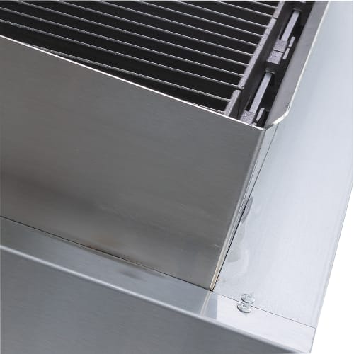Wells HDCB-2430G-QS 24" Countertop Gas Charbroiler w/ Cast Iron Grates - 80,000 BTU, Convertible