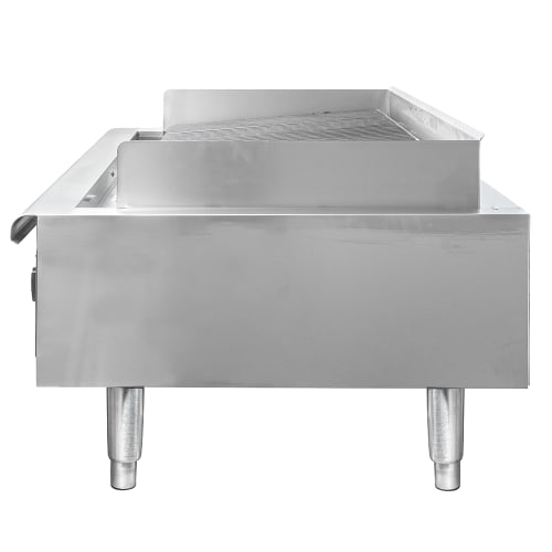 Wells HDCB-3630G-QS 36" Countertop Gas Charbroiler w/ Cast Iron Grates - 120,000 BTU, Convertible