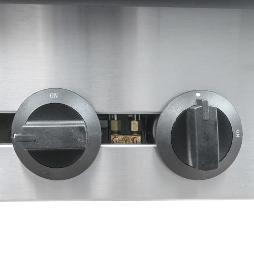 Wells HDCB-3630G-QS 36" Countertop Gas Charbroiler w/ Cast Iron Grates - 120,000 BTU, Convertible