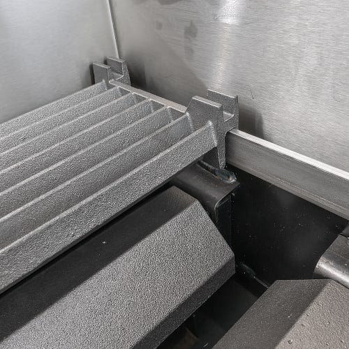 Wells HDCB-3630G-QS 36" Countertop Gas Charbroiler w/ Cast Iron Grates - 120,000 BTU, Convertible