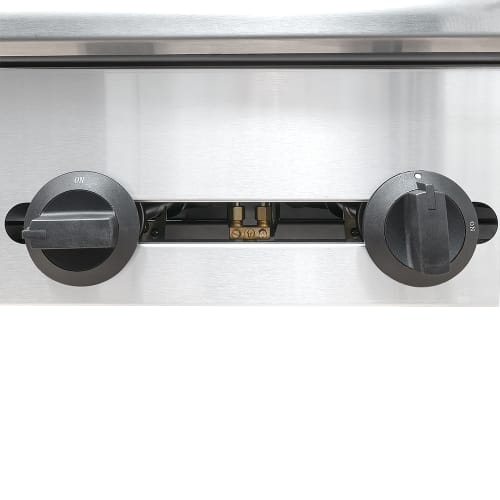 Wells HDG-2430G 24" Gas Griddle w/ Manual Controls - 3/4" Steel Plate, Convertible