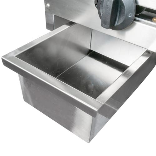 Wells HDG-2430G 24" Gas Griddle w/ Manual Controls - 3/4" Steel Plate, Convertible