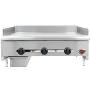 Wells HDG-3630G 36" Gas Griddle w/ Manual Controls - 3/4" Steel Plate, Convertible