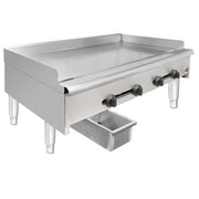 Wells HDG-4830G 48" Gas Griddle w/ Manual Controls - 3/4" Steel Plate, Convertible