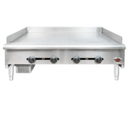 Wells HDG-4830G 48" Gas Griddle w/ Manual Controls - 3/4" Steel Plate, Convertible
