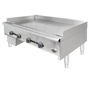 Wells HDG-4830G 48" Gas Griddle w/ Manual Controls - 3/4" Steel Plate, Convertible