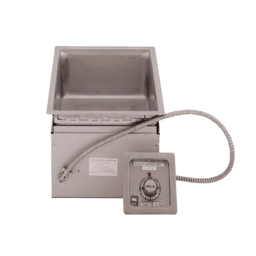 Wells MOD-100D 1 Pan Built In Food Warmer w/ Infinite Controls, Drain, 120v