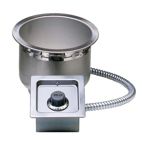 Wells SS-8D 7 qt Drop In Soup Warmer w/ Infinite Controls, 208-240v/1ph