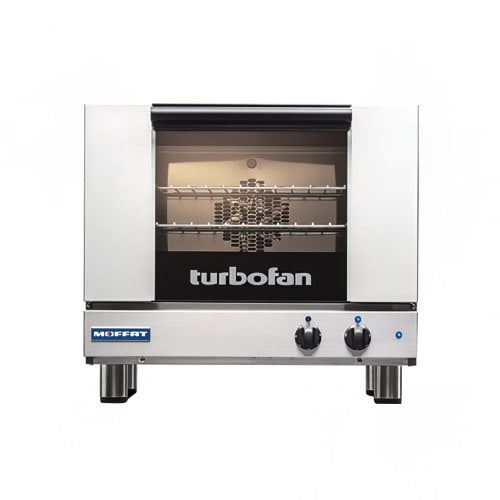 Moffat E22M3 Turbofan® Single Half Size Electric Convection Oven - 1.5 kW, 110 120v/1ph