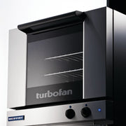 Moffat E22M3 Turbofan® Single Half Size Electric Convection Oven - 1.5 kW, 110 120v/1ph