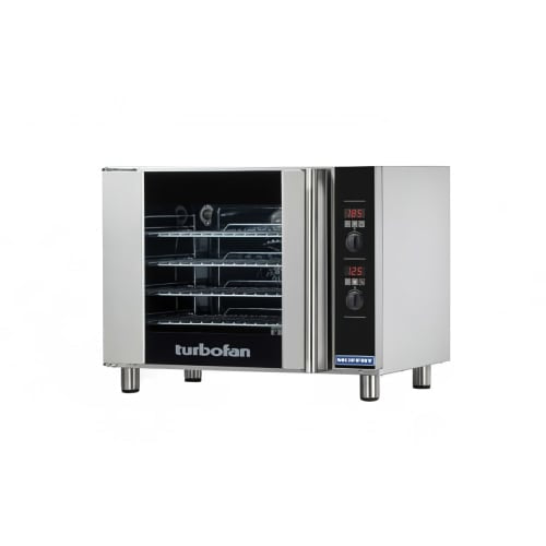 Moffat E31D4 Turbofan® Single Half Size Electric Convection Oven - 2.8 kW, 208v/1ph