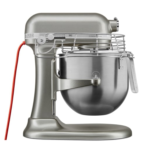 KitchenAid Commercial KSM8990CU 8 qt Planetary Mixer - Countertop, Contour Silver, 1 1/3 hp, 120v