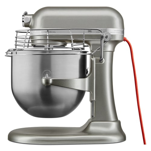 KitchenAid Commercial KSM8990CU 8 qt Planetary Mixer - Countertop, Contour Silver, 1 1/3 hp, 120v