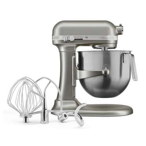 KitchenAid Commercial KSM8990CU 8 qt Planetary Mixer - Countertop, Contour Silver, 1 1/3 hp, 120v
