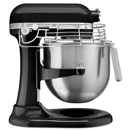 KitchenAid Commercial KSMC895OB 8 qt KitchenAid® Planetary Mixer -  Countertop, Onyx Black, 1 1/3 hp, 120v