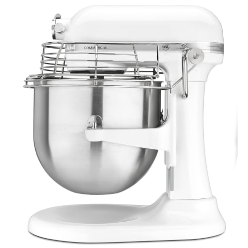 KitchenAid Commercial KSMC895WH 8 qt KitchenAid® Planetary Mixer -  Countertop, White, 1 1/3 hp, 120v