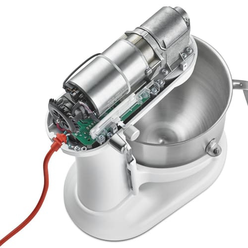 KitchenAid Commercial KSMC895WH 8 qt KitchenAid® Planetary Mixer -  Countertop, White, 1 1/3 hp, 120v