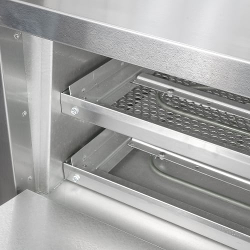 Bakers Pride P18S HearthBake Countertop Single Multi-Purpose Deck Oven - 120v