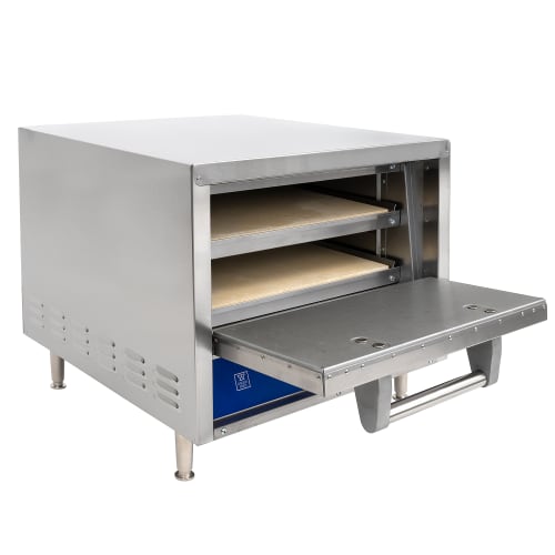 Bakers Pride P18S HearthBake Countertop Single Multi-Purpose Deck Oven - 220-240v