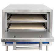Bakers Pride P18S HearthBake Countertop Single Multi-Purpose Deck Oven - 220-240v
