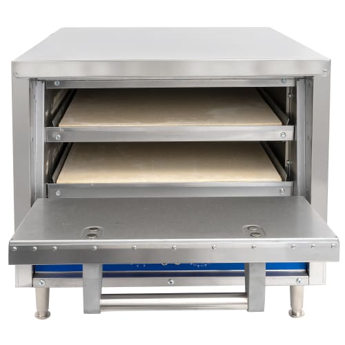 Bakers Pride P18S HearthBake Countertop Single Multi-Purpose Deck Oven - 220-240v