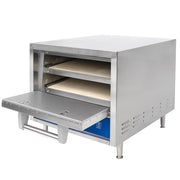 Bakers Pride P18S HearthBake Countertop Single Multi-Purpose Deck Oven - 220-240v
