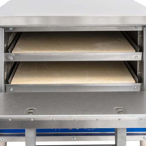 Bakers Pride P18S HearthBake Countertop Single Multi-Purpose Deck Oven - 220-240v